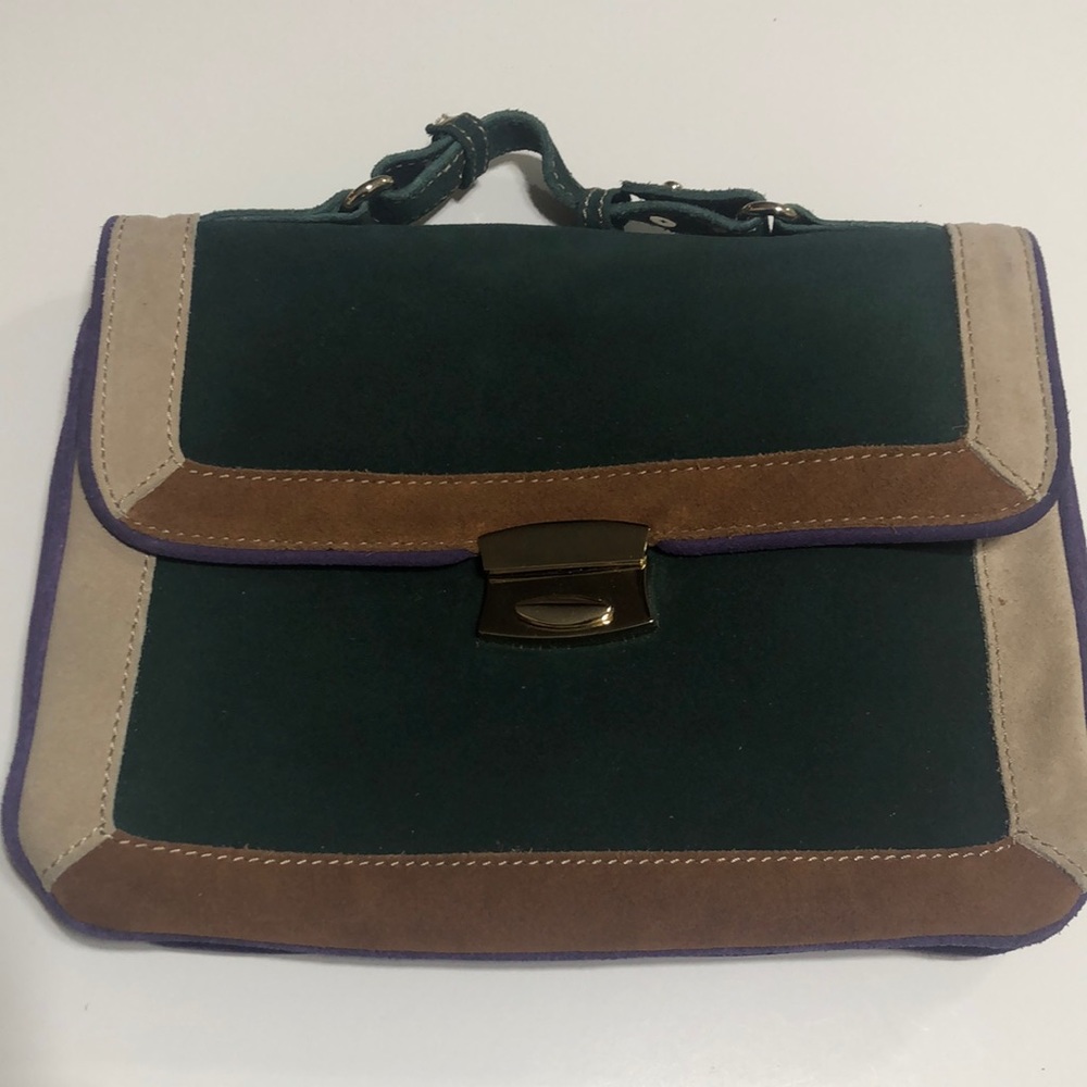 Zara suede handbag